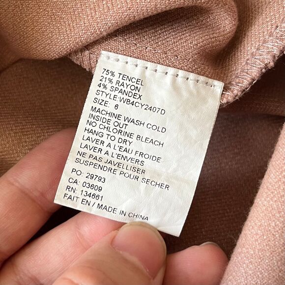 Space Grey Flower Embroidery Dress (Size 6) - Picture 4 of 6